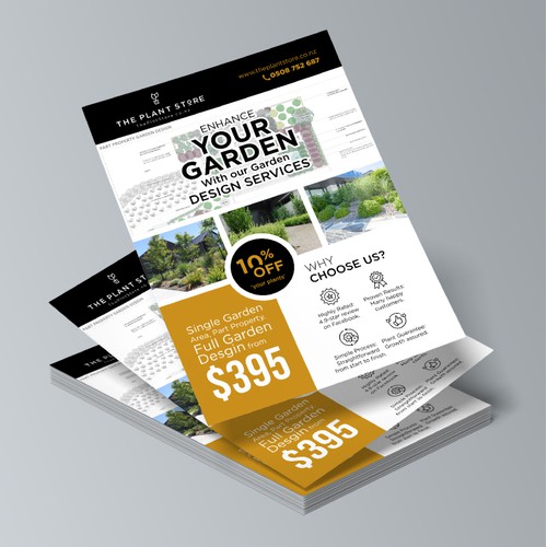 Flyer for Awareness of Design Services