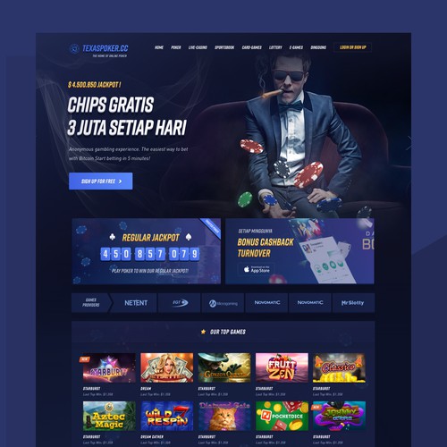 TexasPoker Casino Website 