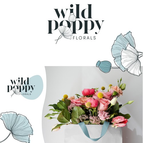 wild poppy florals