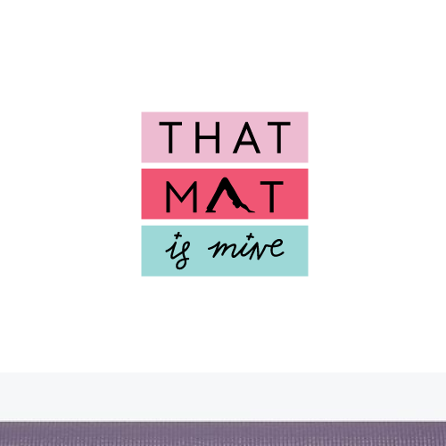 Logo for yoga mats
