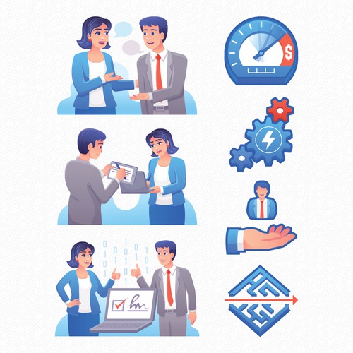 Electronic Signature Illustration