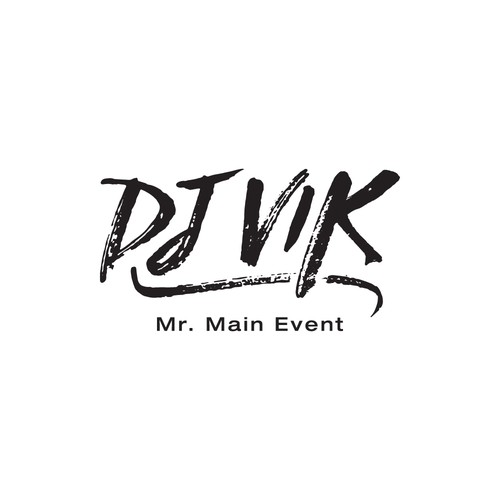 "Dj Vik - Mr. Main Event" - Logo proposal