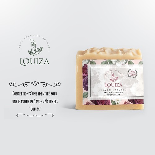 Label Design - Louiza Handmade Soap