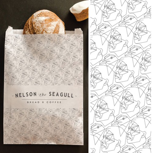 Cafe and Bakery packaging.