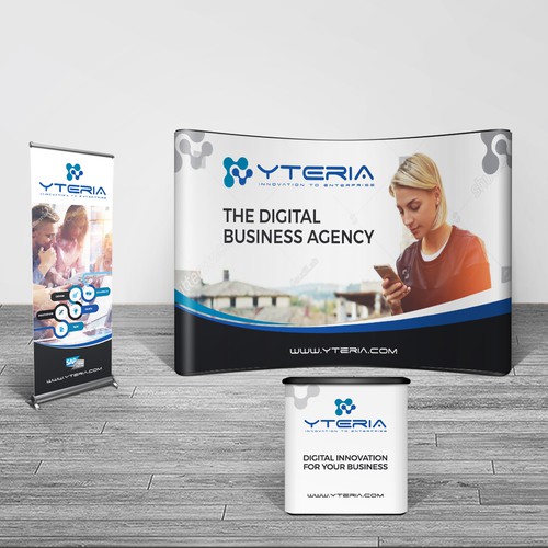 Booth design for IT services company