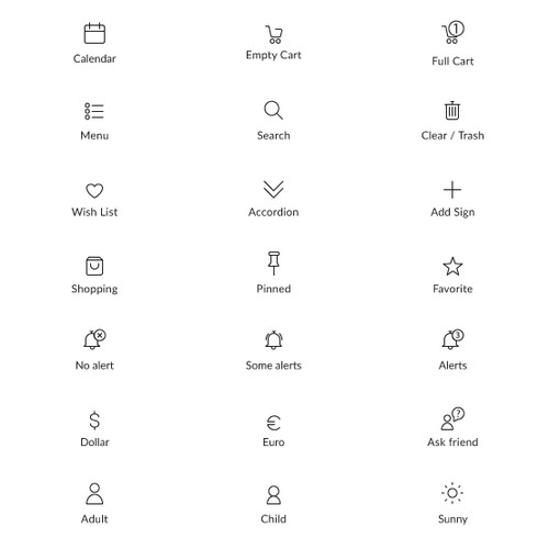 NextPlan app icons