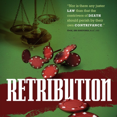 Help Publishing Services with a cover for RETRIBUTION: legal thriller