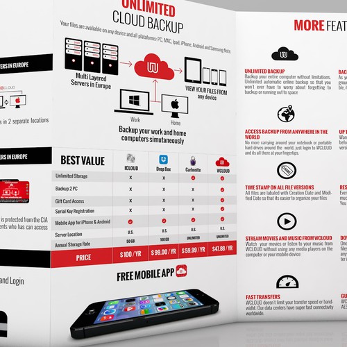 WCLOUD  electronic brochure