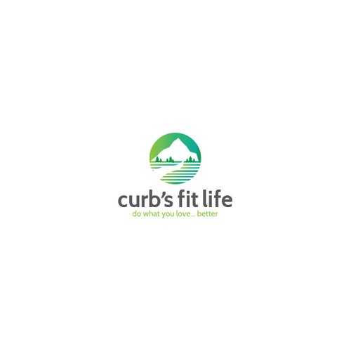Curb's Fit Life Sample Logo