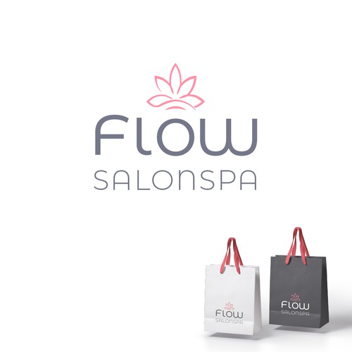 Logotipo Flow Salonspa
