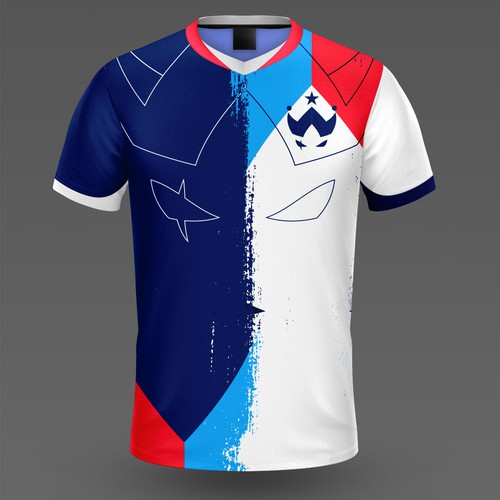 esports jersey design with joker theme