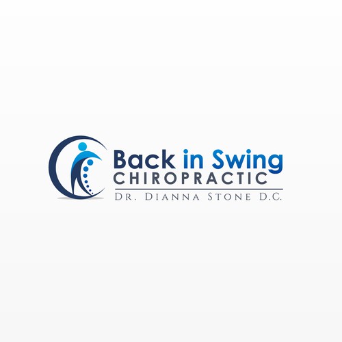 Imagine your design in a golf store to attract customers to use chiropractic