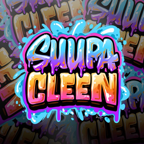 Suupa Cleen logo design