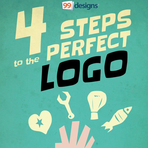 4 Steps to a Perfect Logo Design ebook Cover Design