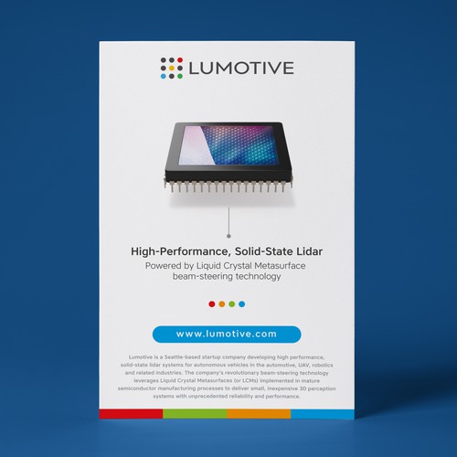 Print ad for Lumotive