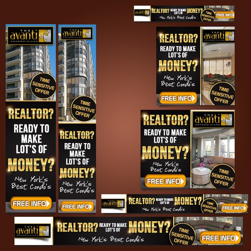 Create the next banner ad for Torbel Luxury Condo's - The Avanti