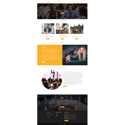 Wordpress theme design