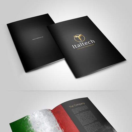 Booklet for Italian Fit-out company company profile and portfolio.