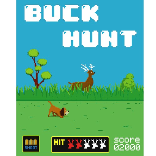 tees design buck hunt