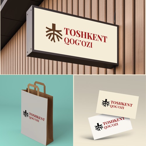 TOSHKENT QOG'OZI Logo design