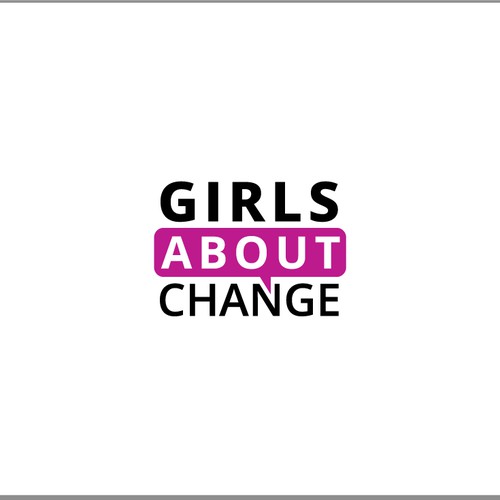 Create the next logo for Girls about Change