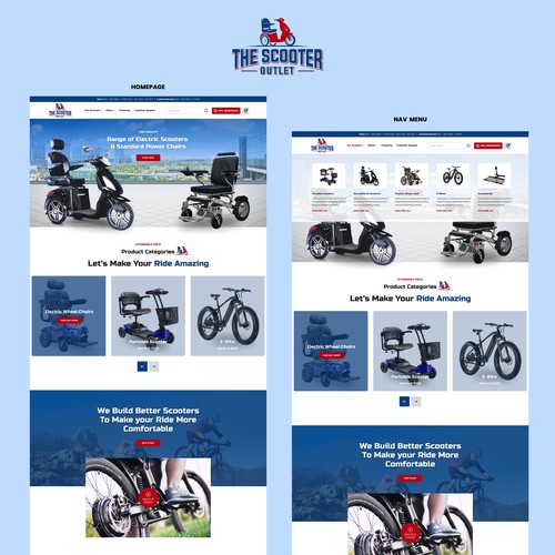 E-Wheels Website