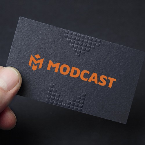 Visual brand identity for concrete construction business