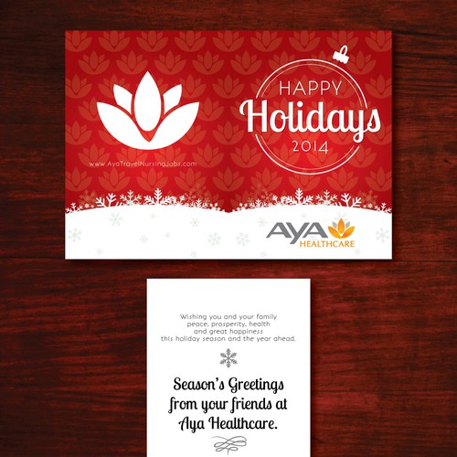 Happy Holidays Greeting Card