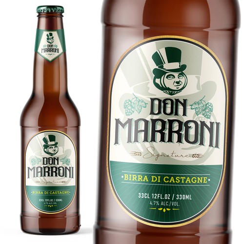 Don Marroni Beer Label