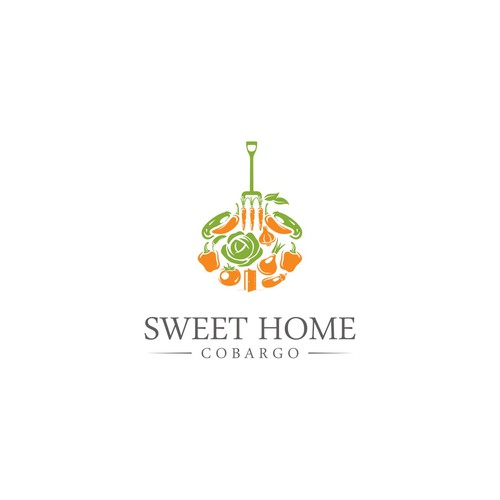 Create a logo for a fresh produce/organic whole-foods/cafe business