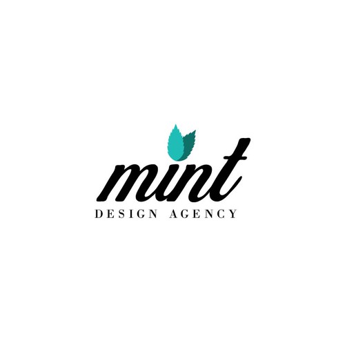 Logo concept for mint design agency