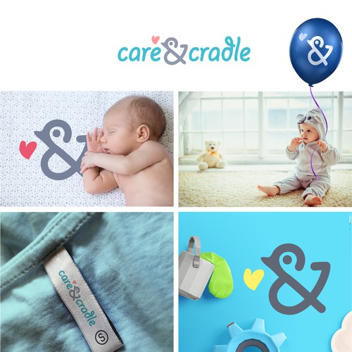Logo for for baby products company