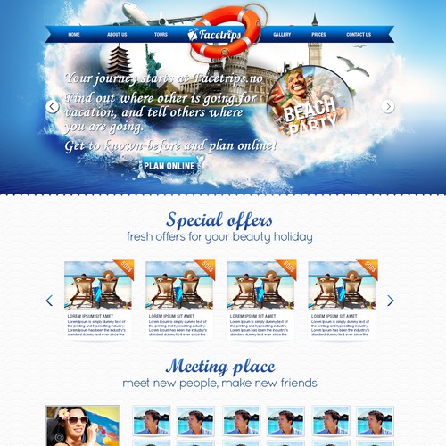 Travel company design