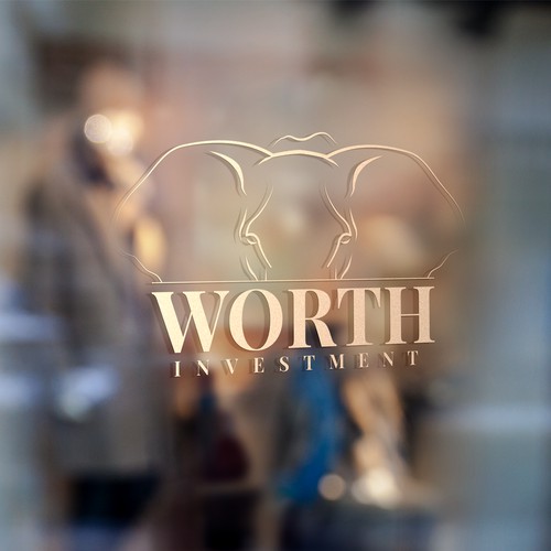 Logo design for WORTH Investment