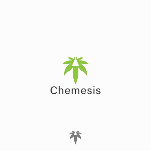 Modern logo for  THC (marijuana) line of products