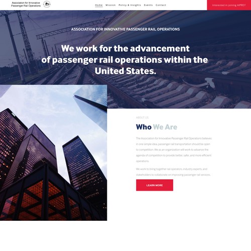 Association for Innovative Passenger Rail Operations Design