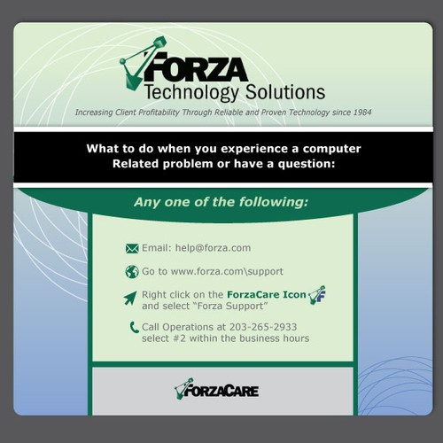 Forza Mouse Pad + Business Card
