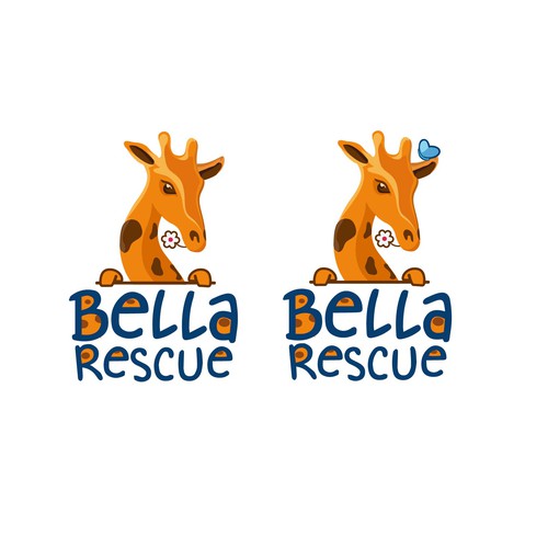 Bella Rescue logo design