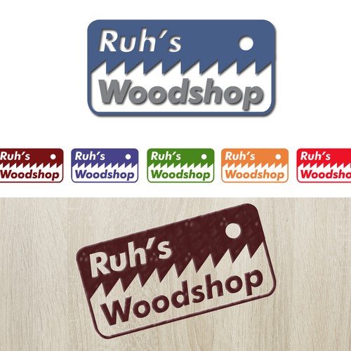 Logo for woodshop