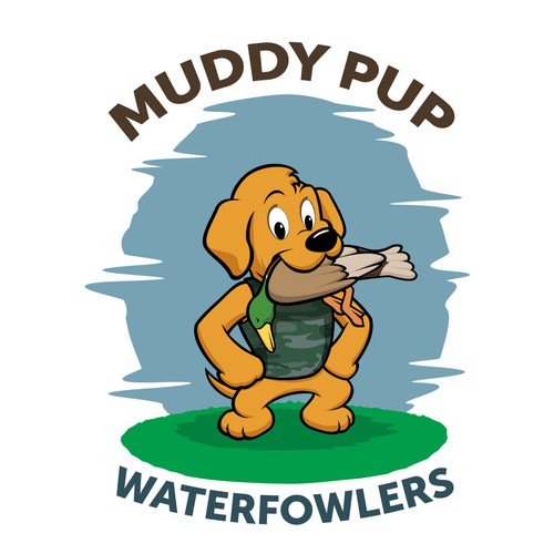 Mascot for Muddy pup