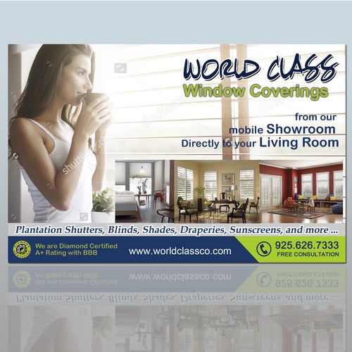 Flyer: World Class - Windows Covering