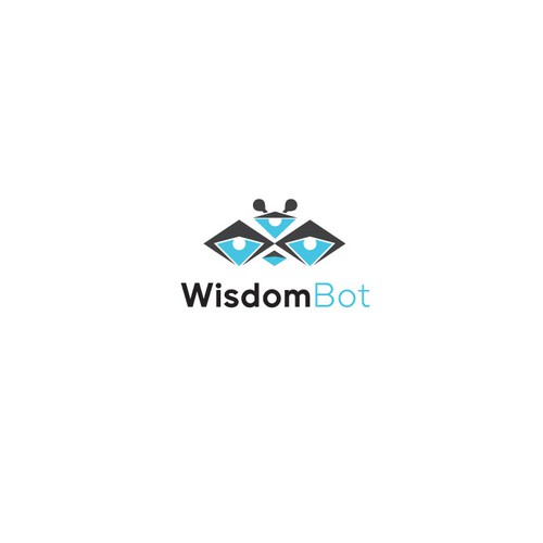 WisdomBot Brand Logo Design