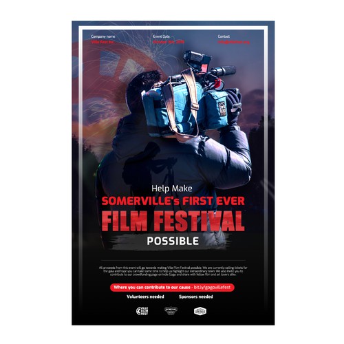 Film Festival Poster Design