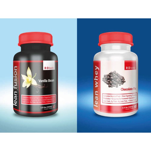Creative label for supplements