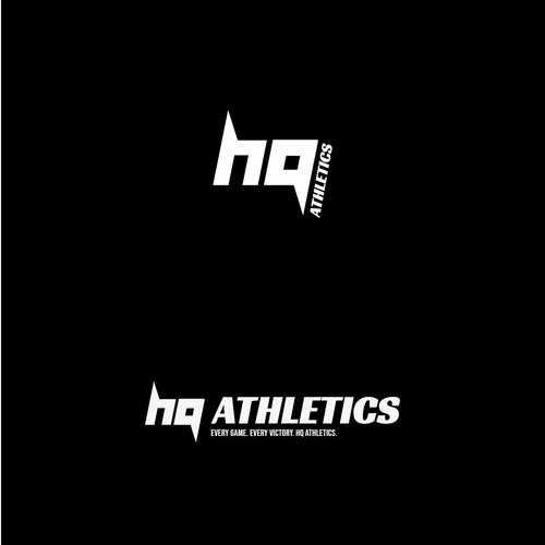 Strong, Simple and Powerful Logo for HQ Athletics