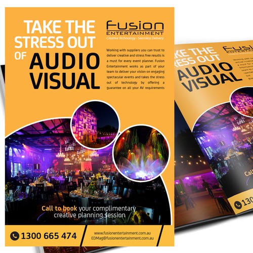 Event AV Company Print Magazine Ad