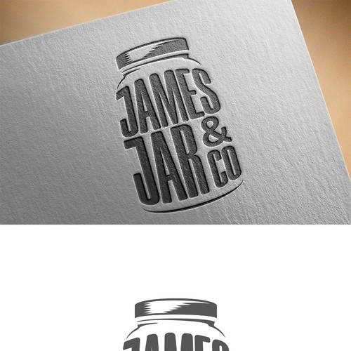 Logo Concept for Food in a Jar