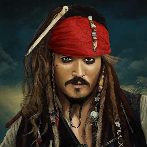 Jack Sparrow portrait