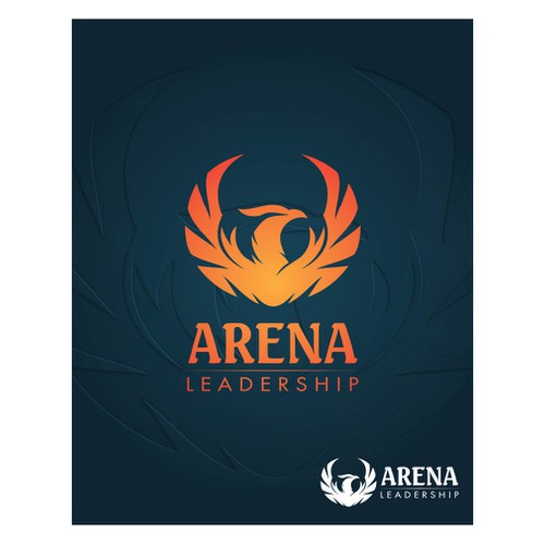 Create an inspiring logo for Arena Leadership