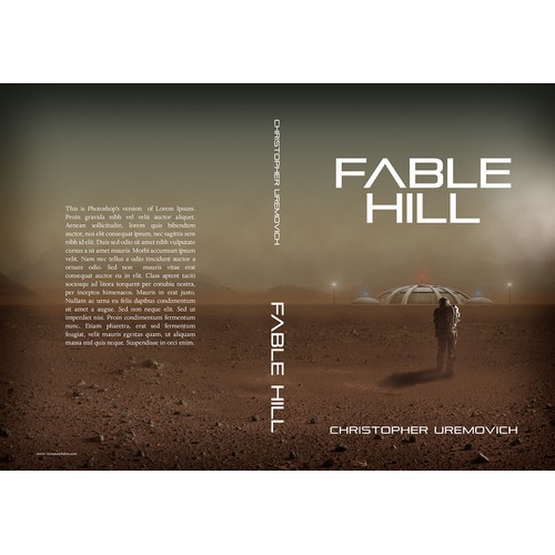 Create a "captivating" science fiction book cover. Guaranteed payment. Daily feedback and ratings.
